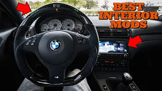 Here's How I Modernized The Interior Of My 20 Year Old BMW E46 M3 *WORKS ON ANY CAR*