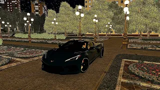 🚗 City Car Driving 1.5.9 -  2020 Chevrolet Corvette C8 Stingray|Ratio 18.9 |NIGHT DRIVE|