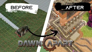 Many Dawns Apart 🏭🚀 How it started vs. How it's going #gamedev