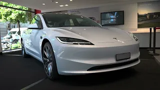 Sneak Peek: Explore the New 2024 Tesla Model 3 Highland Facelift Features