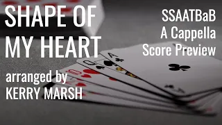 Shape of My Heart (SSAATBaB Lv5) KerryMarsh.com Score Preview