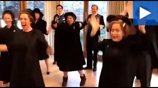 Olivia Colman and Cast Of The Crown Dance Along to Lizzo