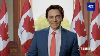 Cette année-là • Discours de Justin Trudeau et Éric Duhaime ( Marc Labrèche ) • Avanti en reprise