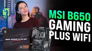 DOLU DOLU ÖZELLİKLERİYLE AM5 ANAKART ARAYANLARA! | MSI B650 GAMING PLUS WIFI ANAKART