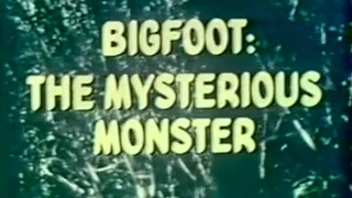 Bigfoot : The Mysterious Monsters 1976