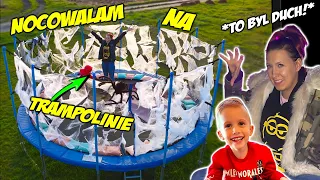 NOC NA TRAMPOLINIE 🕸🎃HALLOWEENOWY FORT 😱 *duchy🫣*🌙Marivo Vlog #65