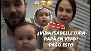 Raphy Pina Intenta Hacer Decir Papá a Su Hija Vida Isabelle En Vivo Natti Natasha Mira Pasó Esto 😱