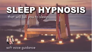 Hypnotic Sleep Meditation / Hypnotic Voice to Lull You to Sleep / ASMR / Ocean Waves