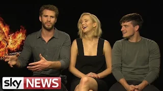 Jennifer Lawrence, Josh Hutcherson & Liam Hemsworth Explain All The Rumours