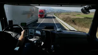 MB ACTROS POV across Lazio, Italy