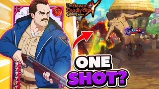 Can Jim Hopper Make *NEW* EREN ONE SHOT Demons In PVP! | Seven Deadly Sins: Grand Cross