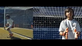 11Y GK Bobby - Trickshot-Challenge at Fundación Real Madrid Clinic Final 2019!