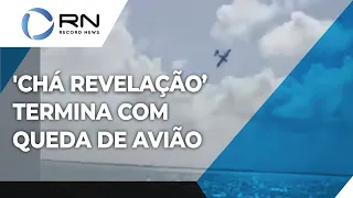 'Chá revelação' termina com queda de avião e duas mortes