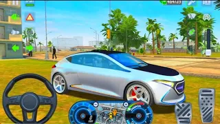 Electric Car Uber Driving Taxi Simulator 2024 Game