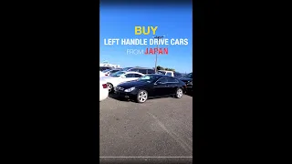 #shorts - Left Hand Drive cars from Japanese auto auctions