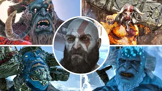 God of War Ragnarok - All Troll Bosses