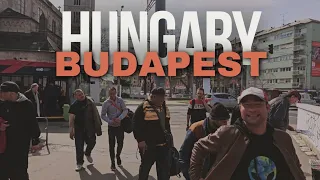 [4K] 60 fps /Hungary/Budapest City walk from Lehel Hall to Nyugati railway station