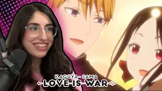 THEY'RE ACTUALLY ON A DATE!! Kaguya Sama: Love Is War S3 Ep 10-11 REACTION