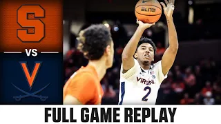 Syracuse vs. Virginia Full Game Replay | 2022-23 ACC Men’s Basketball