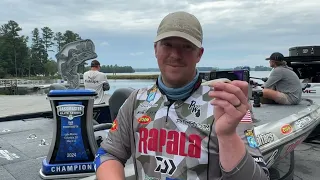 Patrick Walters |  Lake Murray Bassmaster Elite Champ