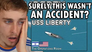 Brit Reacting to Israel Attacks the USS Liberty, 1967 - Animated