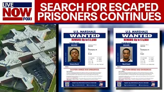 Escaped prisoners: Search continues for inmates in Philadelphia | LiveNOW from FOX