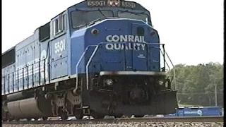 SALUTE to CONRAIL – Action from Altoona to Lilly 1997 and 1999