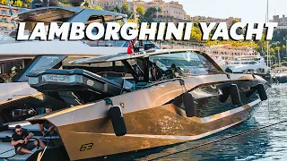 LAMBORGHINI Yacht in Monaco at @monacoyachtshow