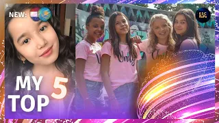 Junior Eurovision 2020 | My Top 5 - NEW: 🇳🇱🇰🇿