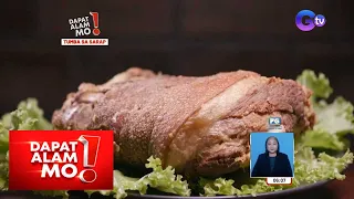 Tumba-tumba o crispy pata sa Mandaluyong, bakit usap-usapan? | Dapat Alam Mo!