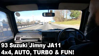 Suzuki Jimny JA11 POV Highway Drive