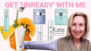GET 'UNREADY"' WITH ME | PM SKINCARE ROUTINE | KATE SOMERVILLE