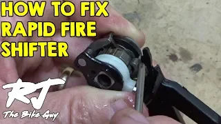 How To Fix Rapid Fire Shifter Not Shifting -  Shimano Alivio Repair