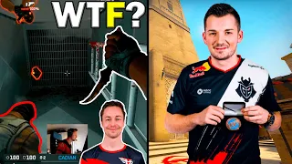 DOUBLE KILL WITH A KNIFE! CHEATERS IN ESEA! INCREDIBLE GAME FROM HUNTER! | BEST PRO MOMENTS