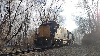 RJ Corman Jett local heading west bound on the Old Road Subdivision at Spring Station KY