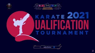 Daniel Gaysinsky vs Tareg Hamedi - Male Kumite +75Kg (Qualification Tournament Pairs 2021)