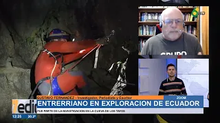 Gustavo Fernández - Exploración en enigmática Cueva de los Tayos en Ecuador