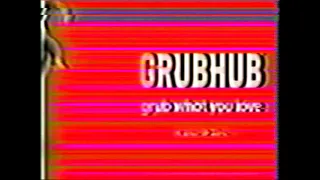 Grubhub Ad but It Suffers from fake VHS Generation Loss (10 Generations - NTSCQT)