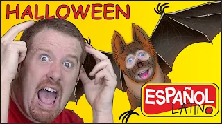 Canción de Halloween para Niños| Canciones Infantiles de Halloween | Steve and Maggie Español Latino