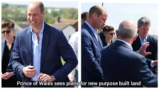 Prince William sees new plans for new purpose built land to make homes in aim to end Homelessness