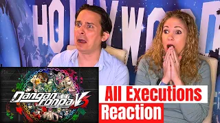 Danganronpa V3 All executions Reactions