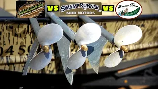 Mud Motor Review 2021 || Swamp Runner vs Mud Skipper vs Beaver Dam