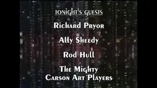 Johnny Carson Intro (June 9, 1983)