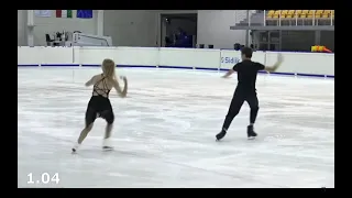 Katica KEDVES / Fedor SHARONOV Hungarian Test Skates RD