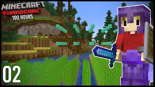 100 Hours In Hardcore Minecraft: Episode 2 - UPGRADES
