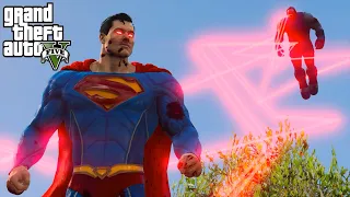 SUPERMAN (SSKTJL) VS DARKSEID (COMICS) IN GTA 5 - DC