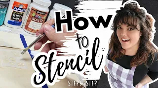 How to Stencil | Beginner Basics with Tips and Tricks