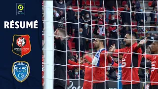 STADE RENNAIS FC - ESTAC TROYES (4 - 1) - Résumé - (SRFC - ESTAC) / 2021-2022