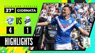 Brescia vs Lecco 4-1 | Vittoria che vale i playoff per il Brescia | HIGHLIGHTS SERIE BKT 2023 - 2024
