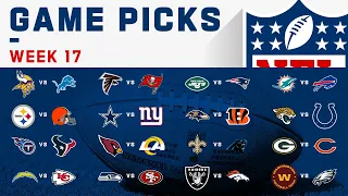 Week 17 Game Picks! | NFL 2020